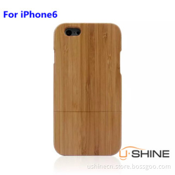 Factory handmade wooden case for iphone6 bamboo case/for iphone6 cover/bamboo cases for iphone 6